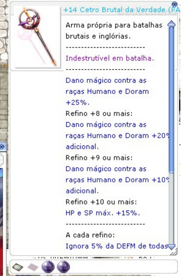 Cetro Brutal da Verdade+14 - Carta Veritas