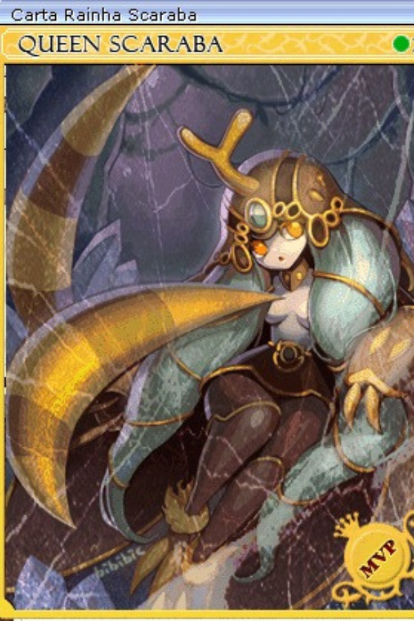 Carta Rainha Scaraba