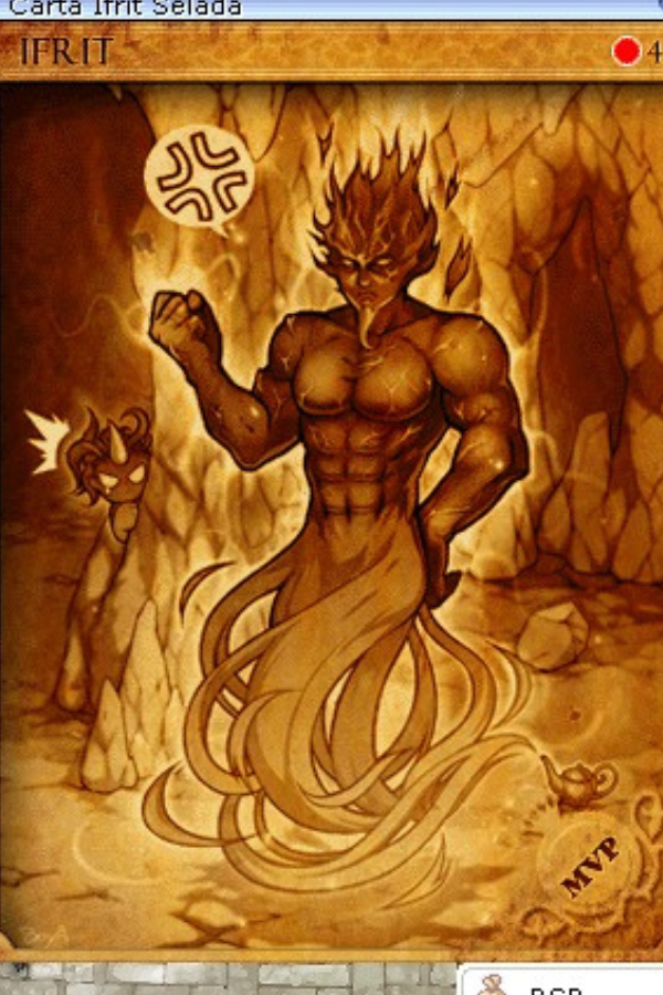 Carta Ifrit Selada