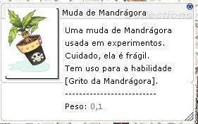 Pack - Muda de Mandrágora