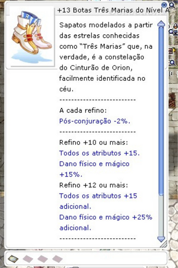 Botas Três Marias +13 - Carta Zumbi Atirador