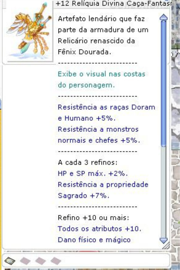 Relíquia Divina +12 - Carta Gioia